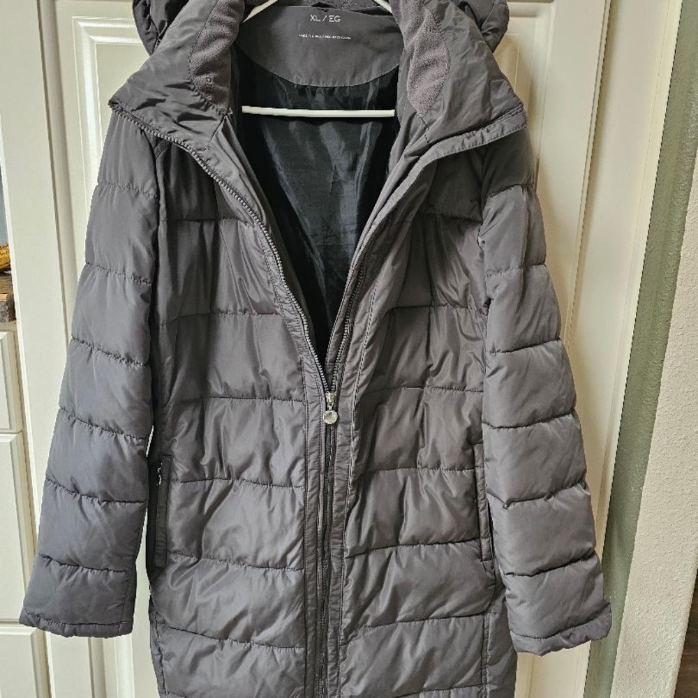 WOMENS'S ANDREW MARC LONG PUFFER COAT